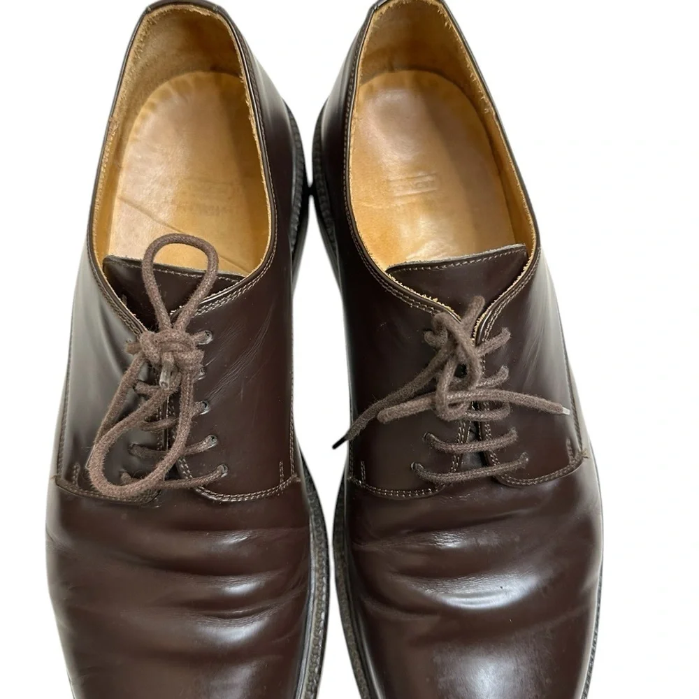 Men's Brown Leather Dress Shoes